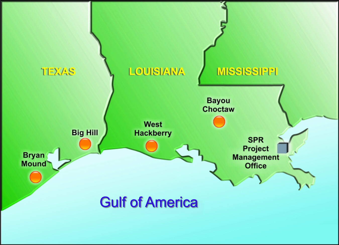 SPR Storage Sites