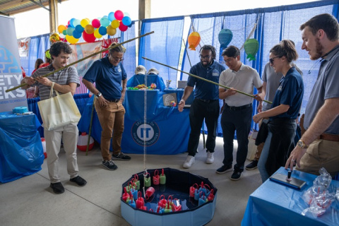 Employees at the annual Savannah River Site Safety Expo participate in safety and security exercises.