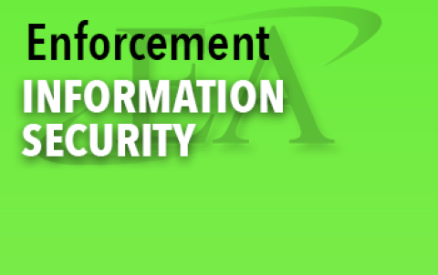 Enforcement Information Security Document