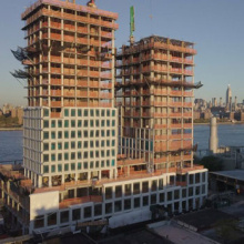 Buildings under construction