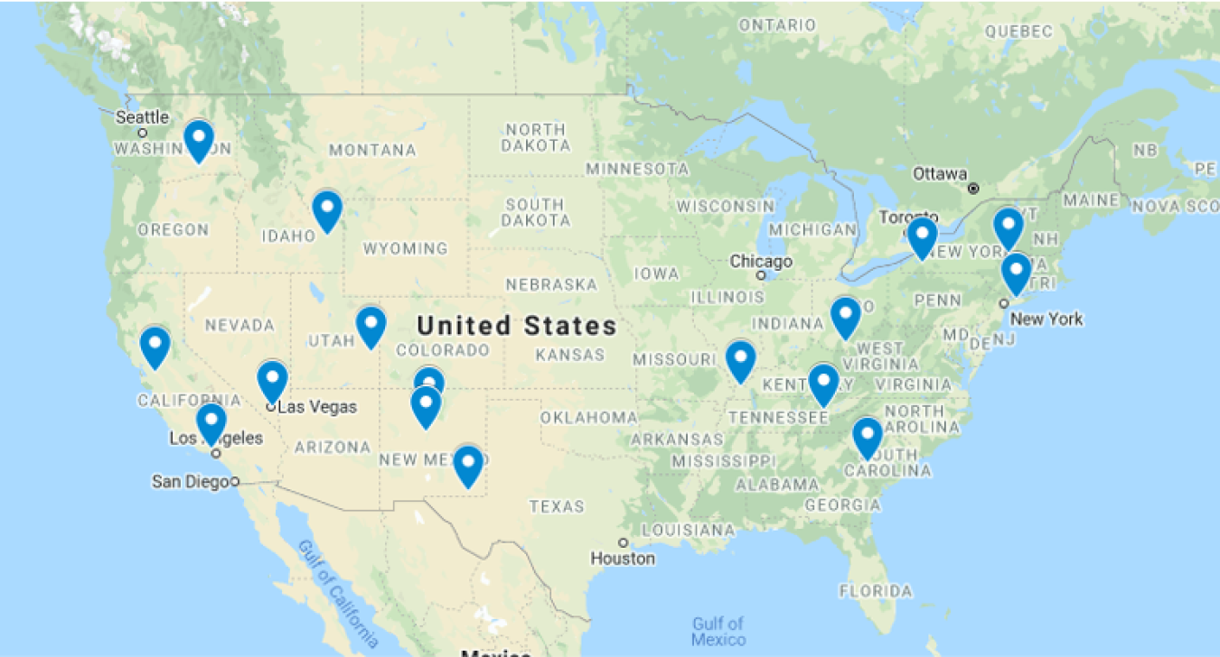 Office of Environmental Management Cleanup Sites Map
