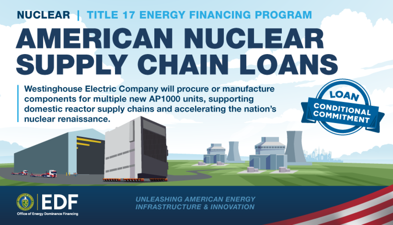 EDF Project: American Nuclear Supply Chain Loans EDF Project: American Nuclear Supply Chain Loans