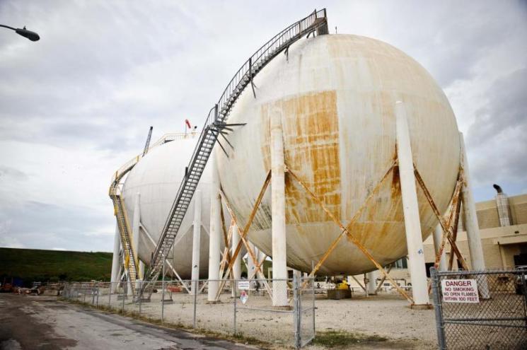 Existing Miami-Dade county water treatment facility. Existing Miami-Dade county water treatment facility.
