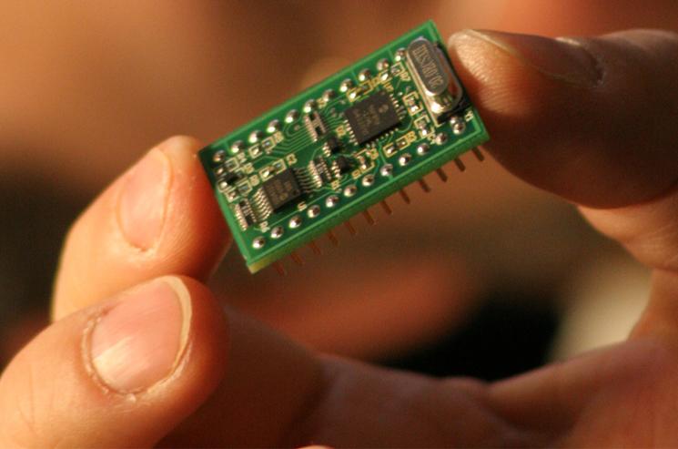 The future of the computer chips that serve in supercomputers, smart phones, sensors, vehicles and appliances may hinge on a new material developed by researchers at Northwestern University that rearranges itself to steer or stop an electrical current. | Photo courtesy of Pacific Northwest National Laboratory. The future of the computer chips that serve in supercomputers, smart phones, sensors, vehicles and appliances may hinge on a new material developed by researchers at Northwestern University that rearranges itself to steer or stop an electrical current. | Photo courtesy of Pacific Northwest National Laboratory.