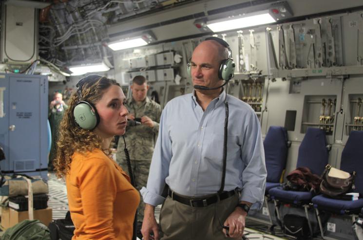 NNSA Administrator Thomas D’Agostino appeared live last night to break the news with Rachel Maddow that all remaining weapons-usable material has been successfully removed from Mexico. | Photo courtesy of the NNSA. NNSA Administrator Thomas D’Agostino appeared live last night to break the news with Rachel Maddow that all remaining weapons-usable material has been successfully removed from Mexico. | Photo courtesy of the NNSA.