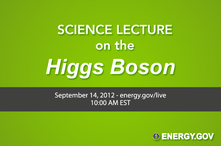 WATCH LIVE: Talking the Higgs Boson with CERN WATCH LIVE: Talking the Higgs Boson with CERN