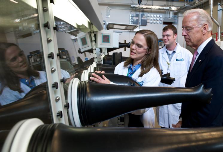 Join our Women in Clean Energy Twitter Chat this Wednesday, June 27 at 1 pm EDT. | Photo courtesy of Dennis Schroeder/NREL. 