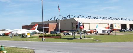 This hangar at Naval Air Station Meridian in Mississippi received an energy-efficiency makeover that included major lighting retrofits and water conservation measures. | Photo Courtesy U.S. Navy This hangar at Naval Air Station Meridian in Mississippi received an energy-efficiency makeover that included major lighting retrofits and water conservation measures. | Photo Courtesy U.S. Navy