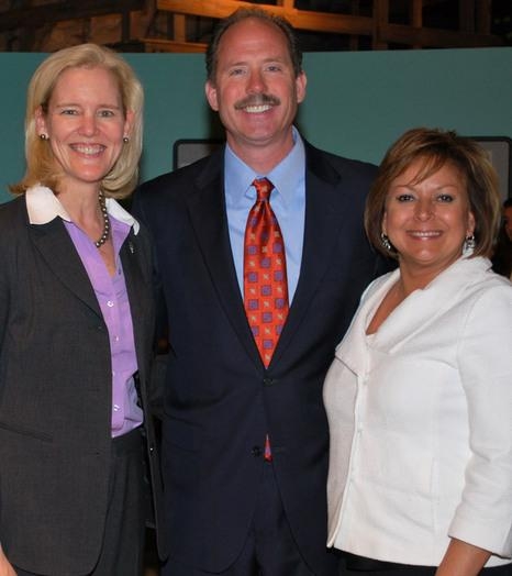 EM Principal Deputy Assistant Secretary Tracy Mustin, left to right, Albuquerque Mayor Richard Berry, and New Mexico Gov. Susana Martinez were among the speakers at the ceremony Wednesday. EM Principal Deputy Assistant Secretary Tracy Mustin, left to right, Albuquerque Mayor Richard Berry, and New Mexico Gov. Susana Martinez were among the speakers at the ceremony Wednesday.