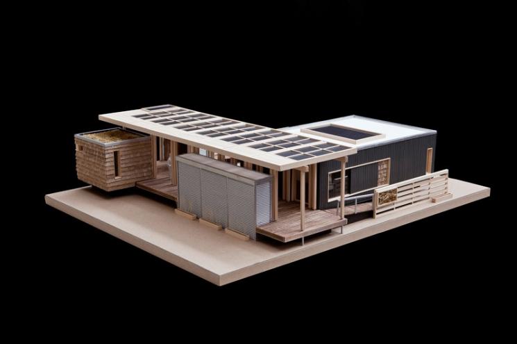 Appalachian State University’s Solar Homestead design model |courtesy of The Solar Homestead’s official Facebook page