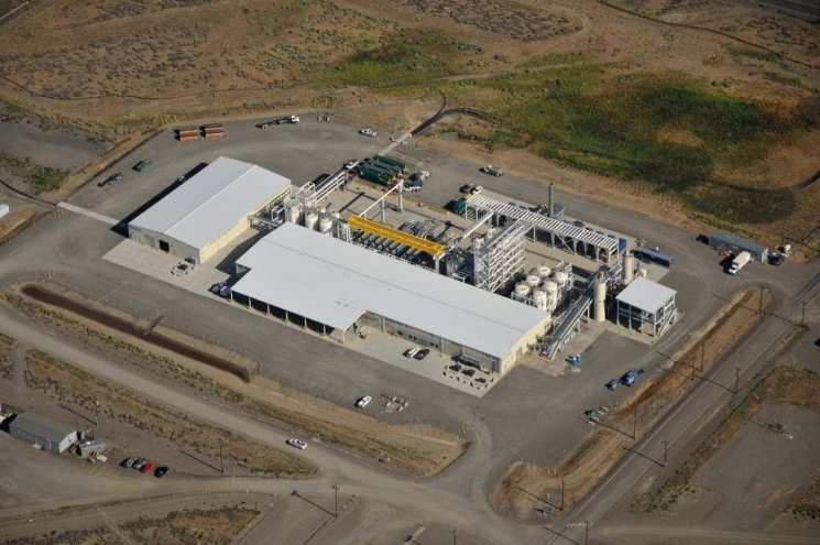 The 200 West Groundwater Treatment Facility is shown here after completion of construction this summer. | Photo courtesy of Zachary Carter with Mission Support Alliance (MSA) at Hanford. The 200 West Groundwater Treatment Facility is shown here after completion of construction this summer. | Photo courtesy of Zachary Carter with Mission Support Alliance (MSA) at Hanford.
