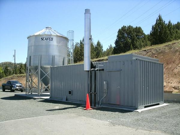 Using money from the Recovery Act, Blue Mountain Hospital replaced one of its 1950s crude oil boilers with a wood-pellet boiler -- saving the hospital about $100,000 a year in heating costs. | Photo courtesy of the Oregon Department of Energy.