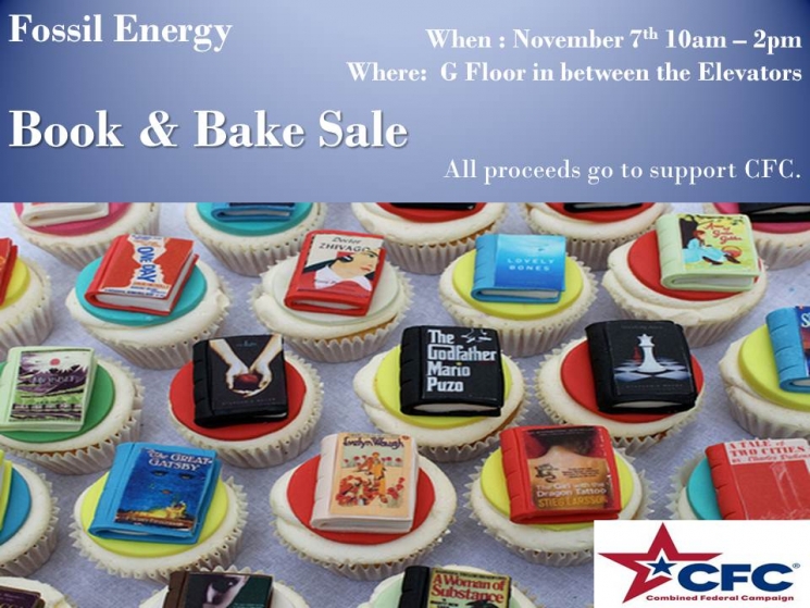 Fossil Energy's Book and Bake Sale (Day 2)