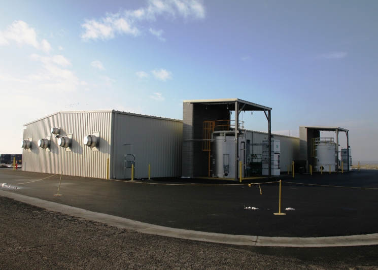 The new resin was installed at the 100-DX Groundwater Treatment Facility, where it operated over one year without a single resin change. The new resin was installed at the 100-DX Groundwater Treatment Facility, where it operated over one year without a single resin change.