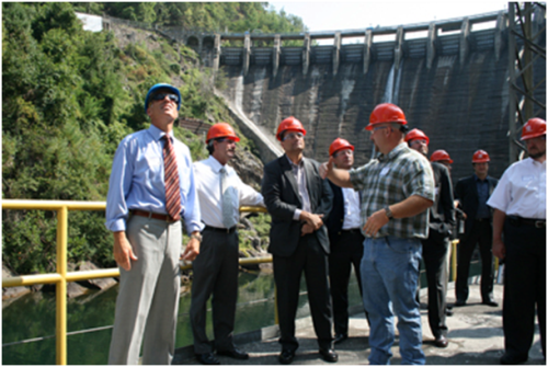 The 91-year old Cheoah Dam in Robbinsville, North Carolina. The 91-year old Cheoah Dam in Robbinsville, North Carolina.