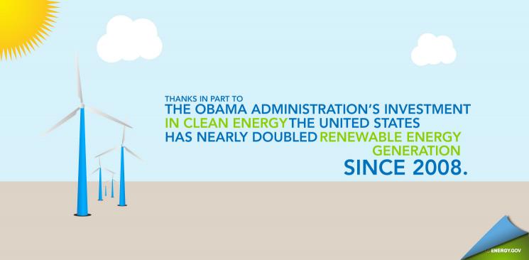 Over the past four years, the United States has reclaimed the title as the world’s leading investor in clean energy technologies and we are on track to double renewable energy generation. Join Secretary Chu for a live chat on the benefits of transitioning to a clean energy economy Friday, April 20, 2012 at 10:45 am ET at <a href="http://www.energy.gov/livechat">Energy.gov/LiveChat.</a>
