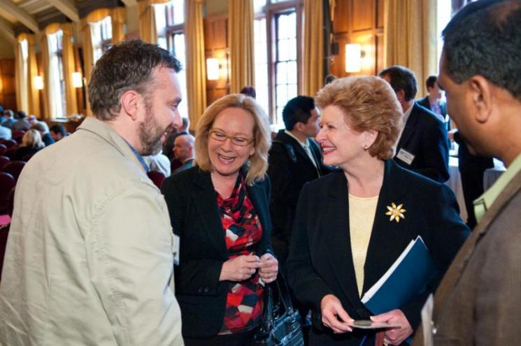 Senator Debbie Stabenow at the Revitalizing Innovation in Michigan for Clean Energy Manufacturing Workshop Senator Debbie Stabenow at the Revitalizing Innovation in Michigan for Clean Energy Manufacturing Workshop