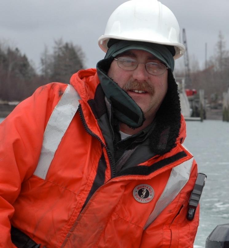 Captain Gerald "Gerry" Morrison, Vice President of Perry Marine & Consctruction. | Photo Courtesy of Ocean Renewable Power Company. Captain Gerald "Gerry" Morrison, Vice President of Perry Marine & Consctruction. | Photo Courtesy of Ocean Renewable Power Company.