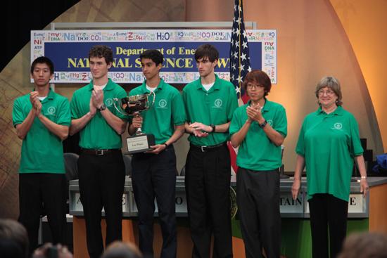 2010 Science Bowl national champions: North Carolina School of Science and Mathematics from Durham, NC | Department of Energy Photo | Public Domain | 2010 Science Bowl national champions: North Carolina School of Science and Mathematics from Durham, NC | Department of Energy Photo | Public Domain |