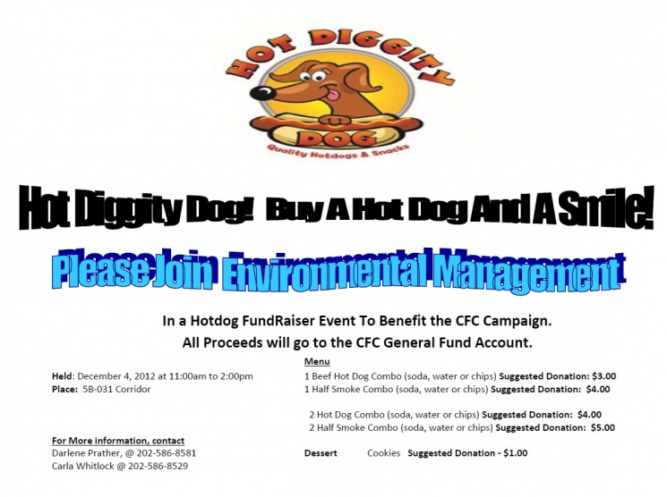 Hot Diggity Dog CFC Fundraiser