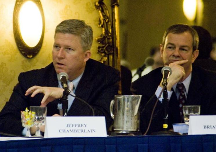 Jeff Chamberlain Speaks at Brookings Battery Forum | Photo Courtesy of Audra Capas, 5StarPR