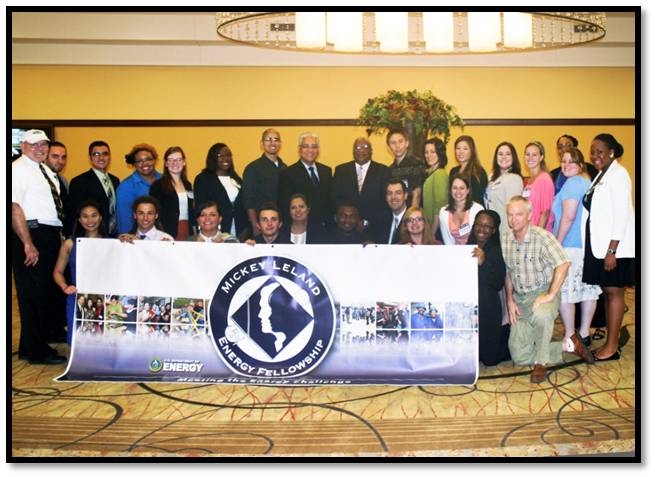 The 2012 class and mentors of the Mickey Leland Energy Fellowship Program. The 2012 class and mentors of the Mickey Leland Energy Fellowship Program.
