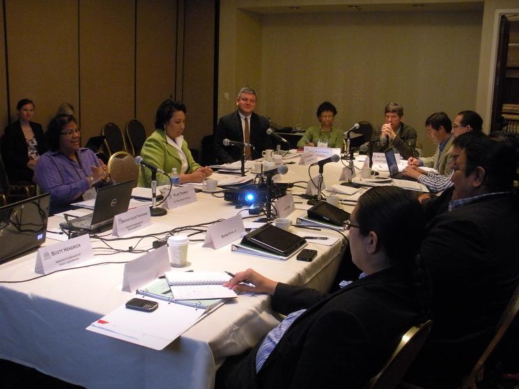 Office of Indian Energy Policy and Programs Director Tracey LeBeau meets with tribal leaders from across the United States in Portland, Oregon to discuss how to advance clean energy deployment in Indian Country. | The National Conference of State Legislatures Office of Indian Energy Policy and Programs Director Tracey LeBeau meets with tribal leaders from across the United States in Portland, Oregon to discuss how to advance clean energy deployment in Indian Country. | The National Conference of State Legislatures
