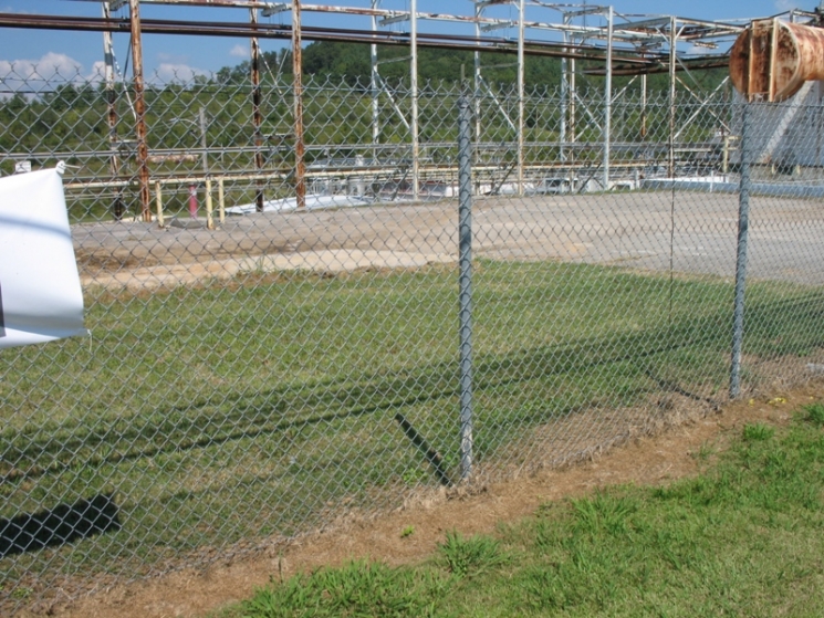 The site of the waste area after removal of debris. The site of the waste area after removal of debris.