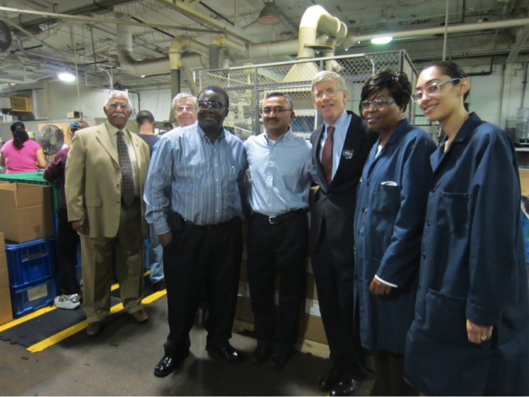 Deputy Secretary of Energy Daniel Poneman meets with owners and workers at Diversified Chemical Technologies, a small business in Detroit, MI. | Energy Department photo Deputy Secretary of Energy Daniel Poneman meets with owners and workers at Diversified Chemical Technologies, a small business in Detroit, MI. | Energy Department photo