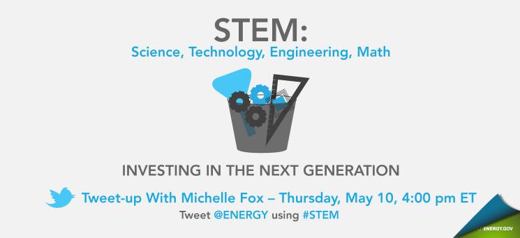 Michelle will be taking questions on STEM education as well as workforce development and training. She’ll also be soliciting your ideas on why these initiatives are important, and what the Department can do to improve them. Michelle will be taking questions on STEM education as well as workforce development and training. She’ll also be soliciting your ideas on why these initiatives are important, and what the Department can do to improve them.