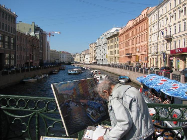 Scenic picture of St. Petersburg, Russia. | Courtesy of Dan Leistikow