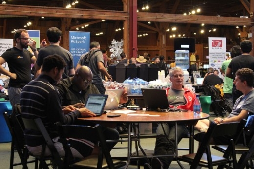 Developers at Tech Crunch Disrupt SF 2012. Developers at Tech Crunch Disrupt SF 2012.