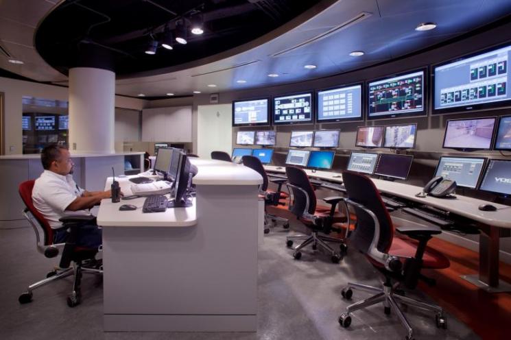 Thermal Energy Corporation's (TECO) Control Room | Photo Courtesy of the Texas Medical Center
