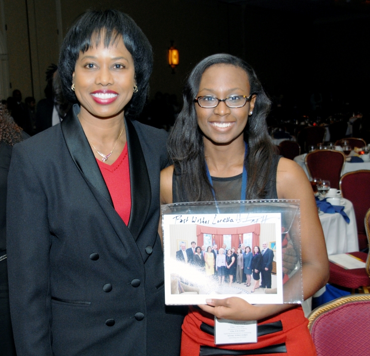 Director Dot Harris spoke with over 330 students about diversity in computing and other technical careers at the Richard Tapia Diversity in Computing Conference in February 2013.Photo Credit: Reggie Campbell, RL Campbell Photography
