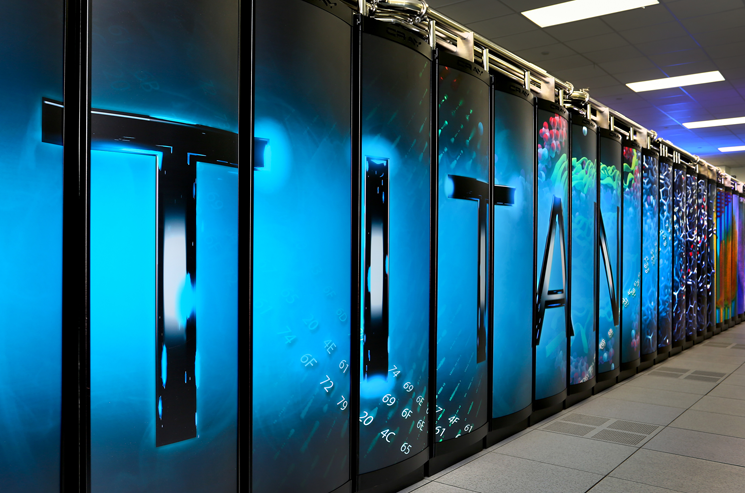 Oak Ridge National Laboratory is home to Titan, the world’s most powerful supercomputer for open science with a theoretical peak performance exceeding 20 petaflops (quadrillion calculations per second). That kind of computational capability—almost unimaginable—is on par with each of the world’s 7 billion people being able to carry out 3 million calculations per second. Oak Ridge National Laboratory is home to Titan, the world’s most powerful supercomputer for open science with a theoretical peak performance exceeding 20 petaflops (quadrillion calculations per second). That kind of computational capability—almost unimaginable—is on par with each of the world’s 7 billion people being able to carry out 3 million calculations per second.