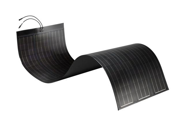 An image of SoloPower's flexible PV module. | Photo Courtesy of SoloPower An image of SoloPower's flexible PV module. | Photo Courtesy of SoloPower