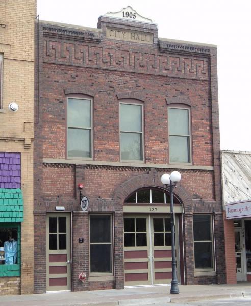 The restored Historic City Hall building in West Des Moines' Valley Junction neighborhood. | Photo credit: Vicky Saylor