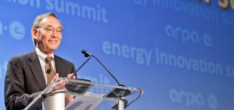 Secretary of Energy Steven Chu speaks at the 2013 ARPA-E Energy Innovation Summit. | Photo by Sarah Gerrity. Secretary of Energy Steven Chu speaks at the 2013 ARPA-E Energy Innovation Summit. | Photo by Sarah Gerrity.