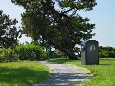 Riverside, Calif., used a portion of its EECBG funds to buy 25 solar-powered trash compactors. | Courtesy of BigBelly Solar Riverside, Calif., used a portion of its EECBG funds to buy 25 solar-powered trash compactors. | Courtesy of BigBelly Solar