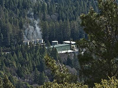 Calpine operates 15 plants at The Geysers in northwest California, which generate enough clean energy daily to power a city the size of San Francisco.| Photo Courtesy of Calpine Calpine operates 15 plants at The Geysers in northwest California, which generate enough clean energy daily to power a city the size of San Francisco.| Photo Courtesy of Calpine