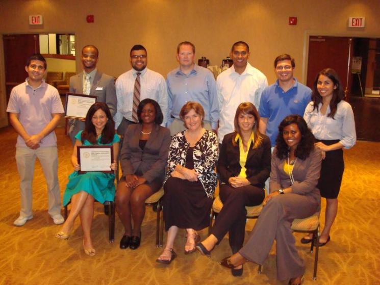 Energy Department Staff and the 2010-2011 Class of Student Ambassadors.
