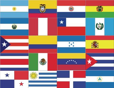 hispanic flags