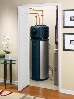 The Geospring Hybrid Water Heater will be produced at GE's Appliance Park in Louisville. | Photo courtesy of GE The Geospring Hybrid Water Heater will be produced at GE's Appliance Park in Louisville. | Photo courtesy of GE
