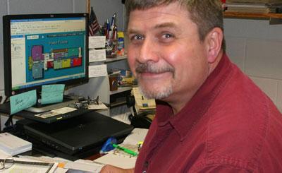 Glenn Sims, director of Facility Services at Richmond Community College | Photo courtesy of Richmond Community College Glenn Sims, director of Facility Services at Richmond Community College | Photo courtesy of Richmond Community College