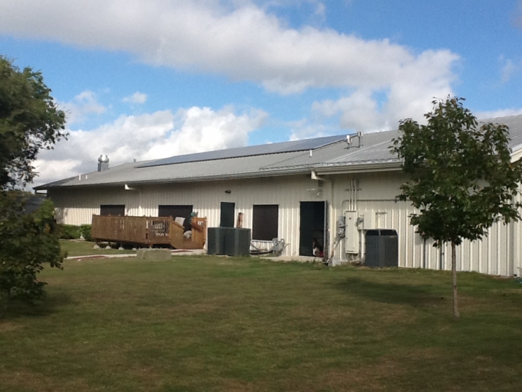 Using money from a Energy Efficiency and Conservation Block Grant, the Greater Randolph Senior Center installed a 7-kW Solar PV system to reduce energy consumption. | Photo courtesy of Bexar County, Texas. Using money from a Energy Efficiency and Conservation Block Grant, the Greater Randolph Senior Center installed a 7-kW Solar PV system to reduce energy consumption. | Photo courtesy of Bexar County, Texas.