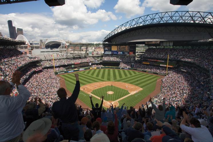 By installing a rooftap solar array at Safeco Field, the Seattle Mariners is reducing its carbon footprint and saving money. | Photo courtesy of the Green Sports Alliance.