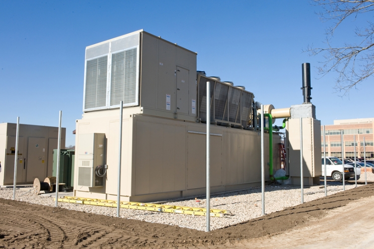 Gundersen Health System teamed up with La Crosse County to turn methane gas from the county's landfill into electricity and heat for the Gundersen Lutheran - Onalaska Campus, making it the first-known energy independent medical campus in the U.S. | Photo courtesy of Gundersen Health System.
Gundersen Health System teamed up with La Crosse County to turn methane gas from the county's landfill into electricity and heat for the Gundersen Lutheran - Onalaska Campus, making it the first-known energy independent medical campus in the U.S. | Photo courtesy of Gundersen Health System.