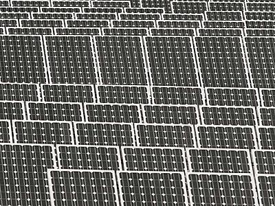 Luminit's co-generation technology could combine photovoltaics (shown in this file photo) and solar thermal energy. | File photo Luminit's co-generation technology could combine photovoltaics (shown in this file photo) and solar thermal energy. | File photo