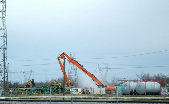 A view of the Metals Plant site in February 2013. A view of the Metals Plant site in February 2013.