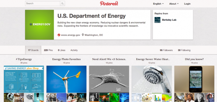 Online at the Energy Department